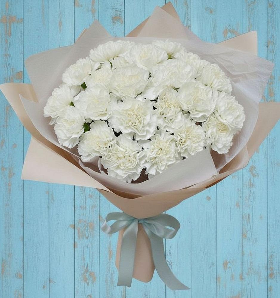 Букет цветов из: Гвоздики в Индустрие