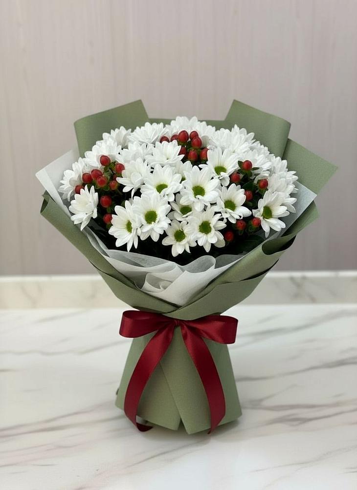 Букет цветов из: Хризантемы в Индустрие