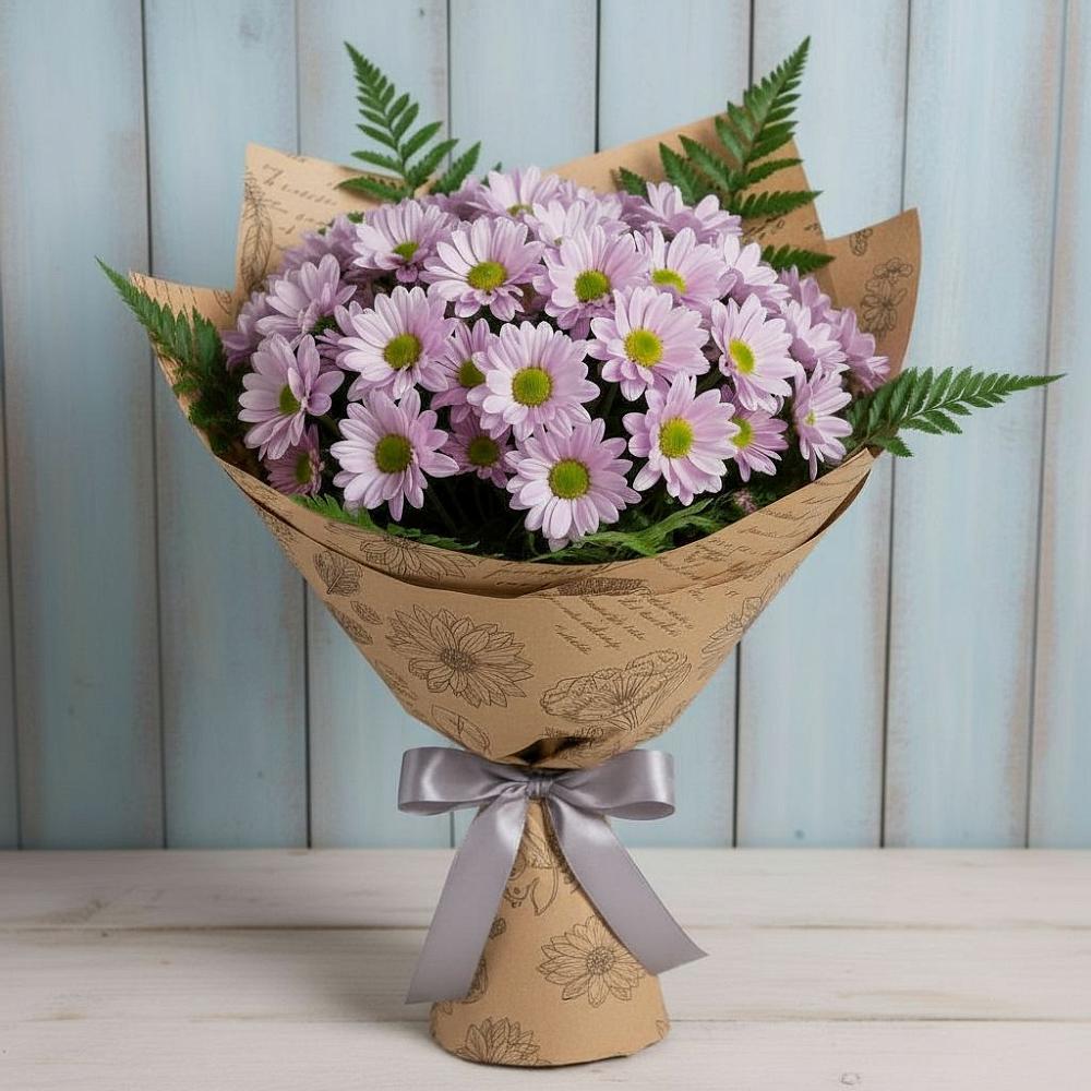 Букет цветов из: Хризантемы в Индустрие