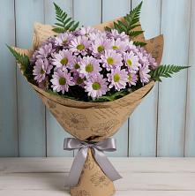 Букет цветов из:  Хризантемы в Индустрие