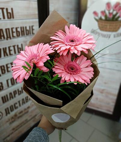 Букет цветов из: Герберы в Индустрие