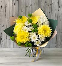 Букет цветов из:  Хризантемы в Индустрие