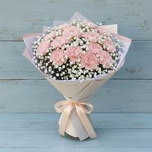 Букет цветов из:  Гвоздики в Индустрие