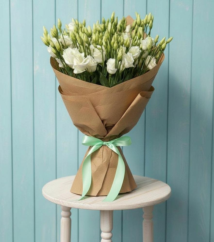 Букет цветов из: Лизиантусы в Индустрие