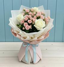 Букет цветов из:  Розы в Индустрие