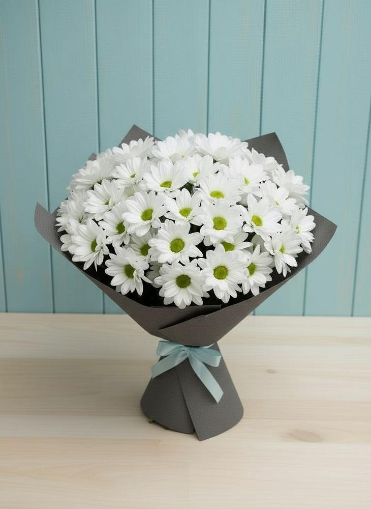 Букет цветов из: Хризантемы в Индустрие