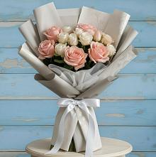Букет цветов из:  Розы #REPLACE_PRED# Индустрие