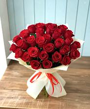 Букет 29 Красных роз в Индустрие