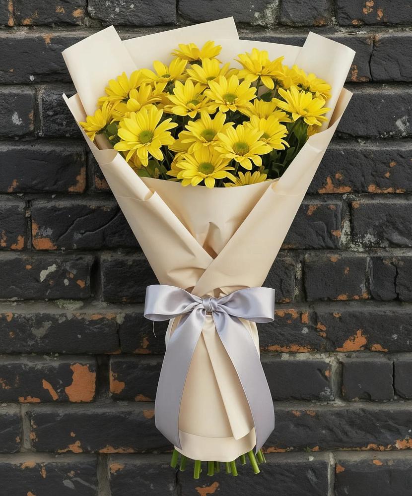 Букет цветов из: Хризантемы в Индустрие