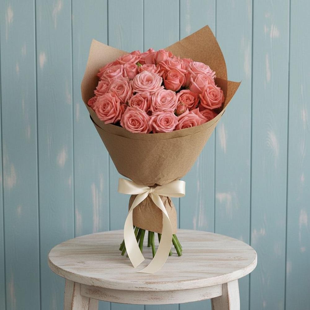 Букет цветов из: Розы в Индустрие