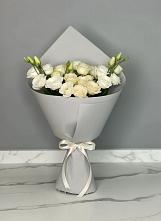 Букет цветов из:  Розы и Лизиантусы #REPLACE_PRED# Индустрие